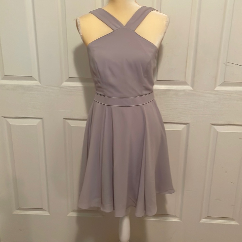 Lulus Air of Romance Taupe Dress Size Medium